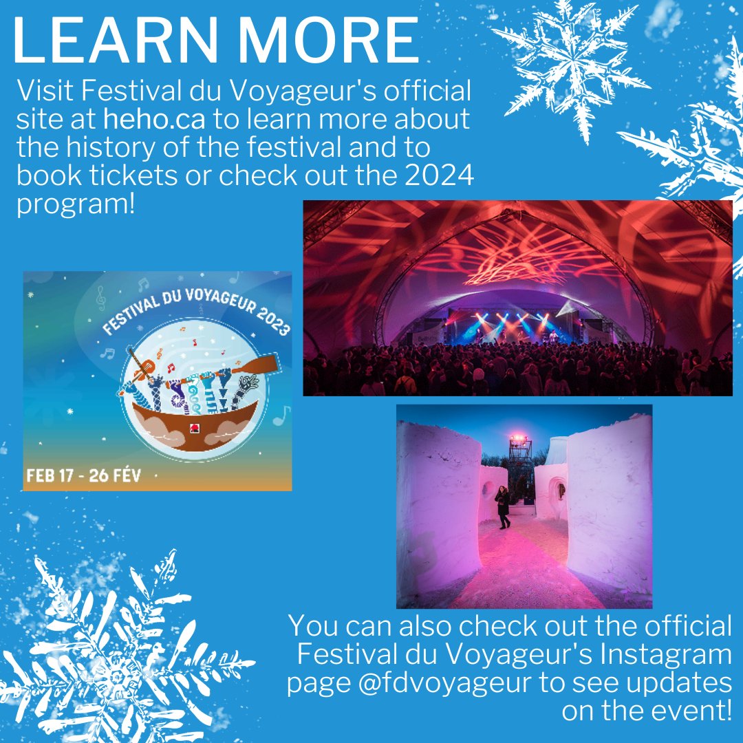 Festival du Voyageur is back! Attending this event is a great way to learn more about French, First Nations and Métis history and culture!⁠
⁠
#French #Michif #LearnALanguage #education #UManitoba #Festivals #FestivalduVoyageur