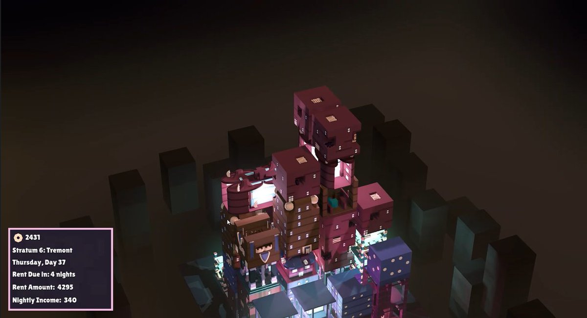 itchio's tweet photo. Neongarten: A vertical cyberpunk citybuilder 

https://t.co/eGi5uQ7hqG by @MoonroofStudios https://t.co/sjGMxdEUWO