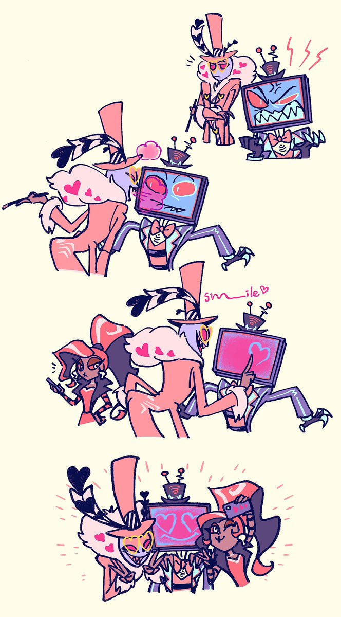 ❤️🦋📺📱❤️
#HazbinHotel
#Vees
#voxval