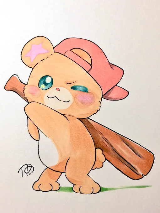 #原作を隣に貼らなくても何のパロディか気づいてまともにモフルン描いたことない気がする 