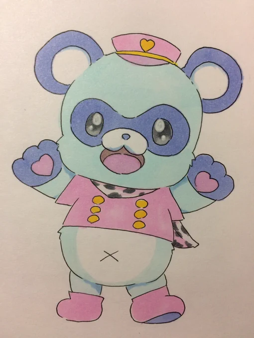 #原作を隣に貼らなくても何のパロディか気づいてまともにモフルン描いたことない気がする 