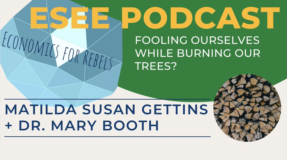 🔍 Curious to uncover the myths around burning wood for energy? 🌲🪵 Check out the latest episode of the #EconomicsForRebels podcast, where Matilda Susan Gettins talks with Dr. Mary Booth about the power and politics in bioenergy.
ecolecon.eu/new-podcast-ep…