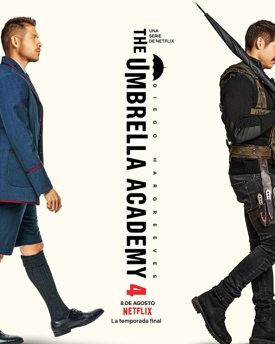 NetflixES's tweet photo. Hola: 15 de febrero de 2019
Adiós: 8 de agosto de 2024 🖤☂️

La temporada final de #TheUmbrellaAcademy llega próximamente. https://t.co/sR3VHKpt2W