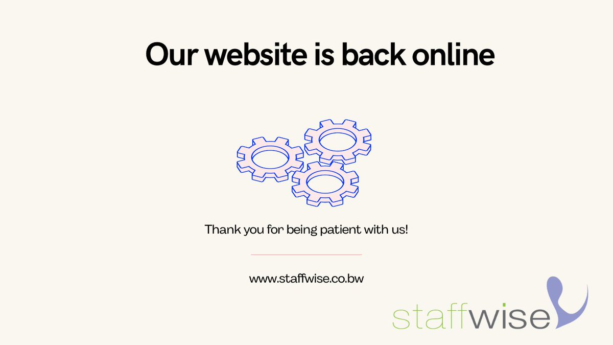 Staffwise's tweet photo. https://t.co/C81xzSrN1y