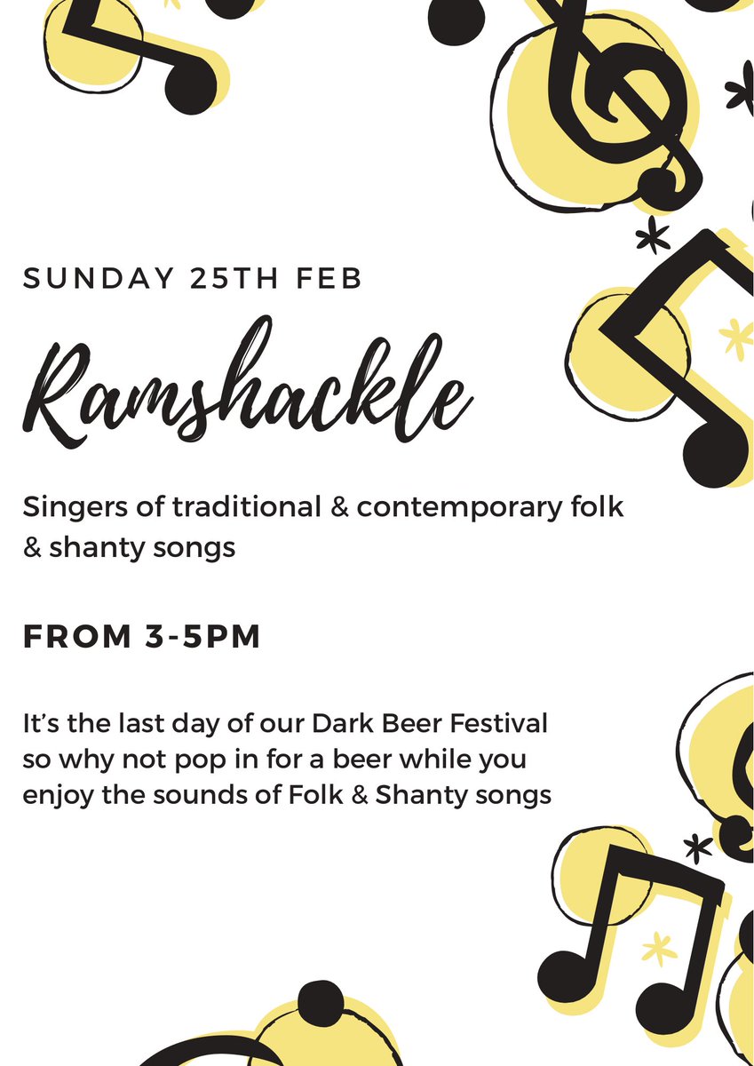 Angelsmicropub's tweet photo. Next weekend is our Dark Beer Festival! 
22nd-25th Feb open from 12pm 

Over 10 Porters, Stouts &amp; Milds available!  

Plus on Sunday 25th we’ll have music from Ramshackle 3-5pm 

@AmberValleyCamr @DerbyCAMRA @RealAleFinder @NottinghamCAMRA @NNottsCAMRA @MAD_CAMRA @LeicesterCAMRA https://t.co/jf8nxrOyTi