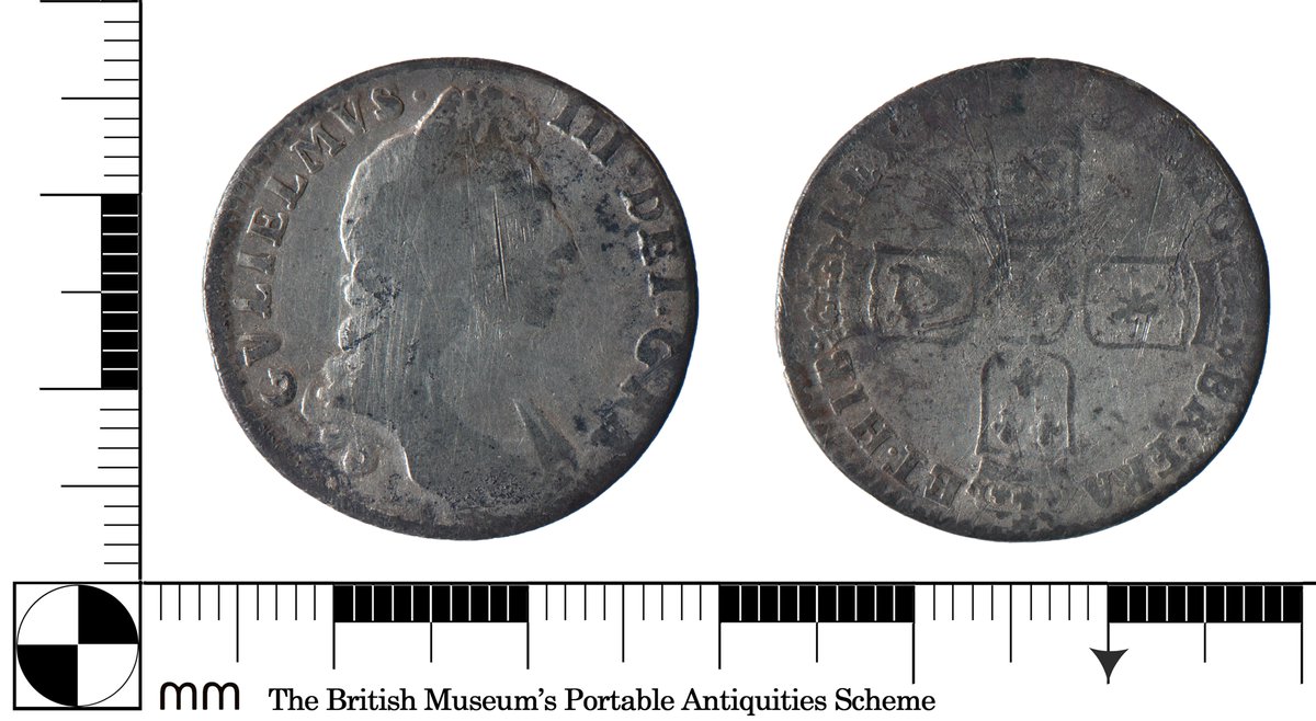 YORYM_FLA's tweet photo. Yesterday was the 53rd anniversary of Decimal Day when, in 1971, the UK said goodbye to £sd and replaced it with a new decimalised system, abolishing the shilling and revaluing the pence. Here's a shilling from long before #decimalday. #FindsFriday https://t.co/jkwsBVSfDM https://t.co/T4xlIob9JB