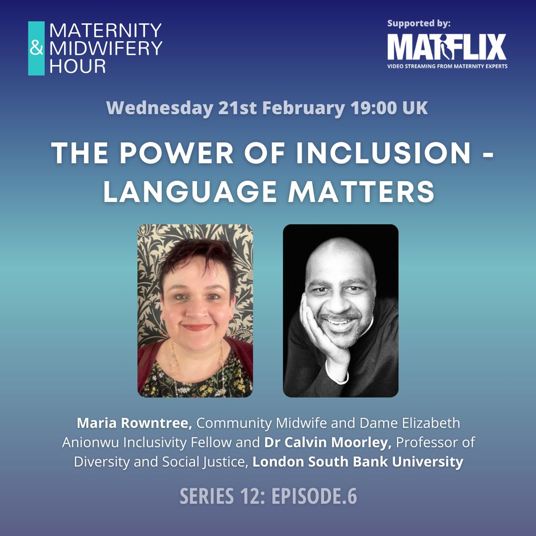 So excited to be sharing my experience of the ⁦@EAnionwu⁩ Fellowship of inclusivity and discussing the issue of the language barrier for Non English Speaking women in maternity, alongside ⁦@CalvinMoorley⁩. I am very honoured