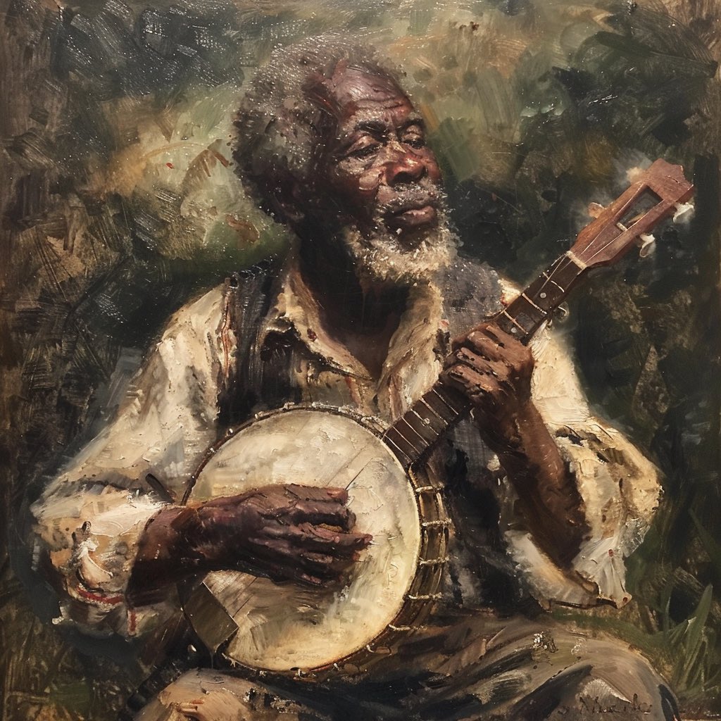 THE ORIGINS OF BANJO PLAYING IN THE UNITED STATES 1) The handmade gourd instruments that would become the modern banjo originated in West Africa. 2) Enslaved Africans carried the “banjar” and its music to North America by way of the Caribbean. 3) Traditional string music