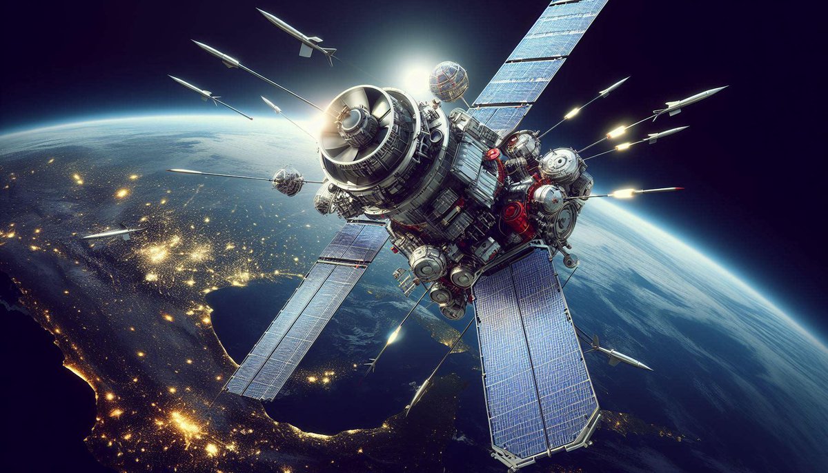 💥💥  Thread: Russia & the Weaponization of Space 

**(1/7) The news is filled with reports of Russia's space weapons:** tests, suspicious activity, & whispers of nuclear capabilities. What's happening & why does it matter? #SpaceSecurity #OuterSpaceTreaty

**(2/7) Recent events…