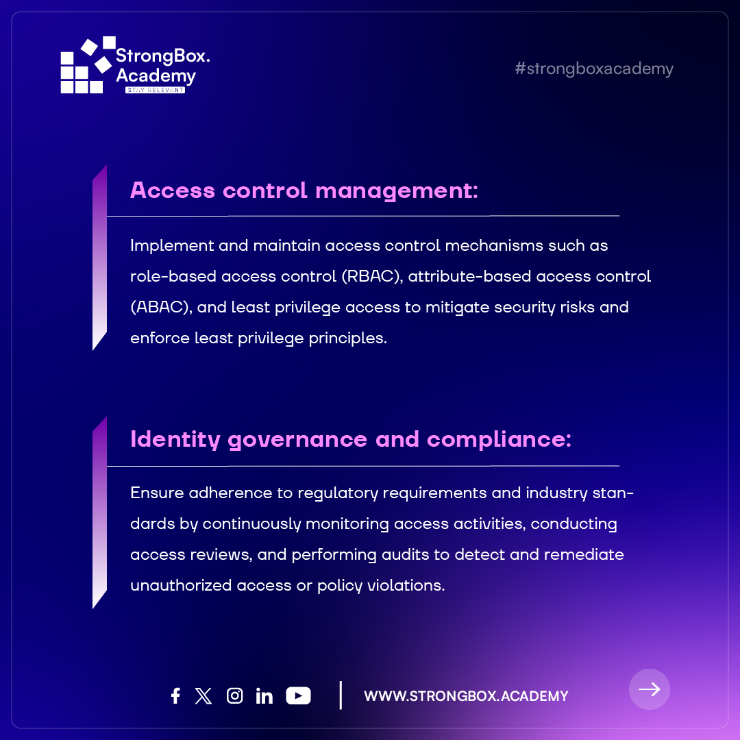 strongboxacdmy's tweet photo. Securing digital frontiers: Safeguarding identities, managing access, and fortifying defenses with robust IAM strategies and solutions.

https://t.co/IH3ye57pce

#IAMSecurity #AccessControl #IdentityManagement #Compliance #Cybersecurity #SSO #MFA #InfoSec #DigitalIdentity https://t.co/b9JS3CC7nf