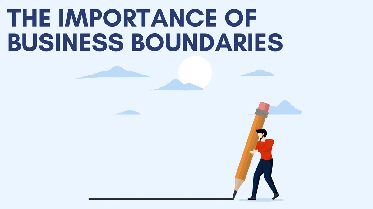 Many of us believe we have to be available at all hours, whenever our clients need us. How does that impact your life and the relationships with your customers?  Boundaries can make for even better business relationships and balance - zurl.co/R3IN