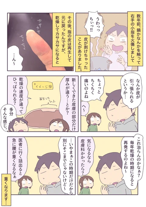 古傷が疼く季節だぜ… 