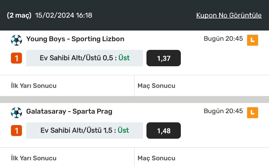 500₺ Den Kasa Katlama Challange 🟥
Gün - 3
Toplam Oran - 2,03
2000 > 4055