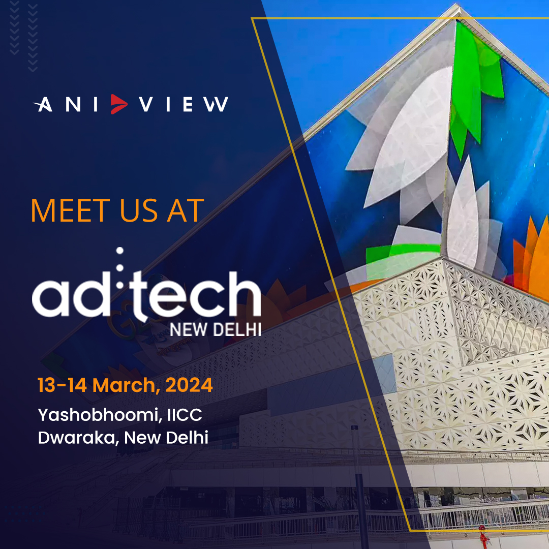Skyrocket Your Ad Revenues with Aniview at Ad Tech Delhi!

Date: 13-14 March
Location: Dwarka, New Delhi

Meet us at Ad Tech Delhi - aniview.com/meet-aniview-a…
Visit aniview.com for more information on our products and services.
#Aniview #adtech #Adtechdelhi