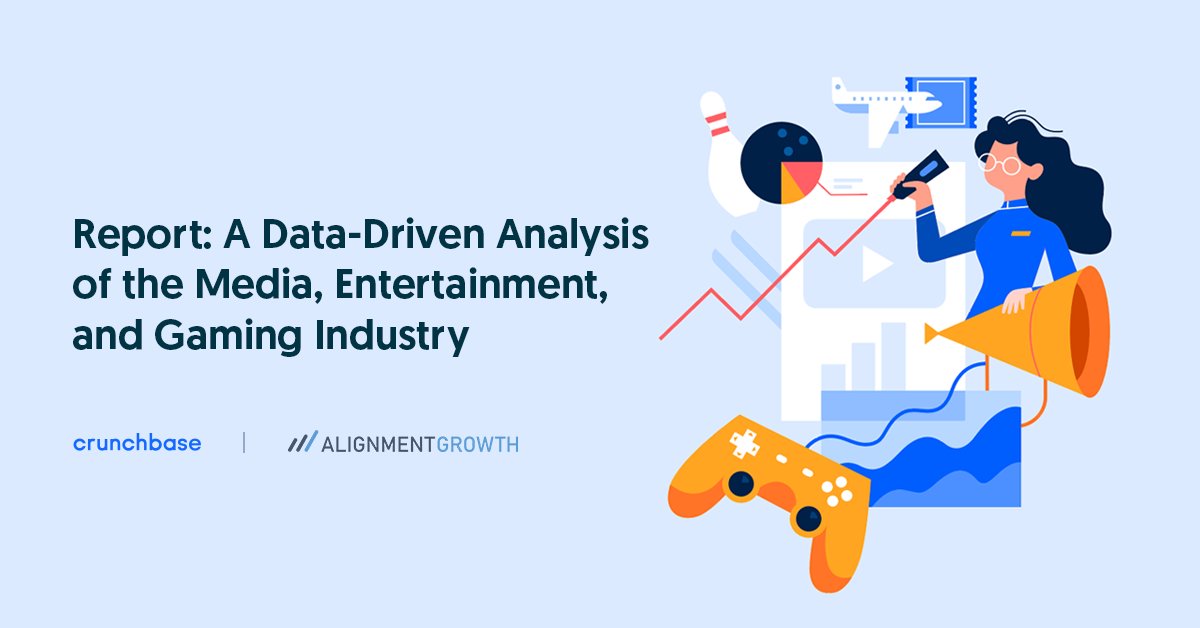 Venture funding to the media, entertainment, and gaming industry is declining, but we’re also seeing emerging opportunities for generative AI to transform the sector. Read our joint report with @alignmentgrowth: bit.ly/3UErHBq