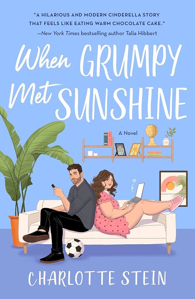 radiohannah's tweet photo. On tonight’s #TREBookShow from 6pm UK time on @TRETalkRadio is @Charlotte_Stein talking about her latest novel #WhenGrumpyMetSunshine inspired by #TedLasso #RomCom #modernCinderellastory #love #relationships @panmacmillan https://t.co/UmsLNVubdB
