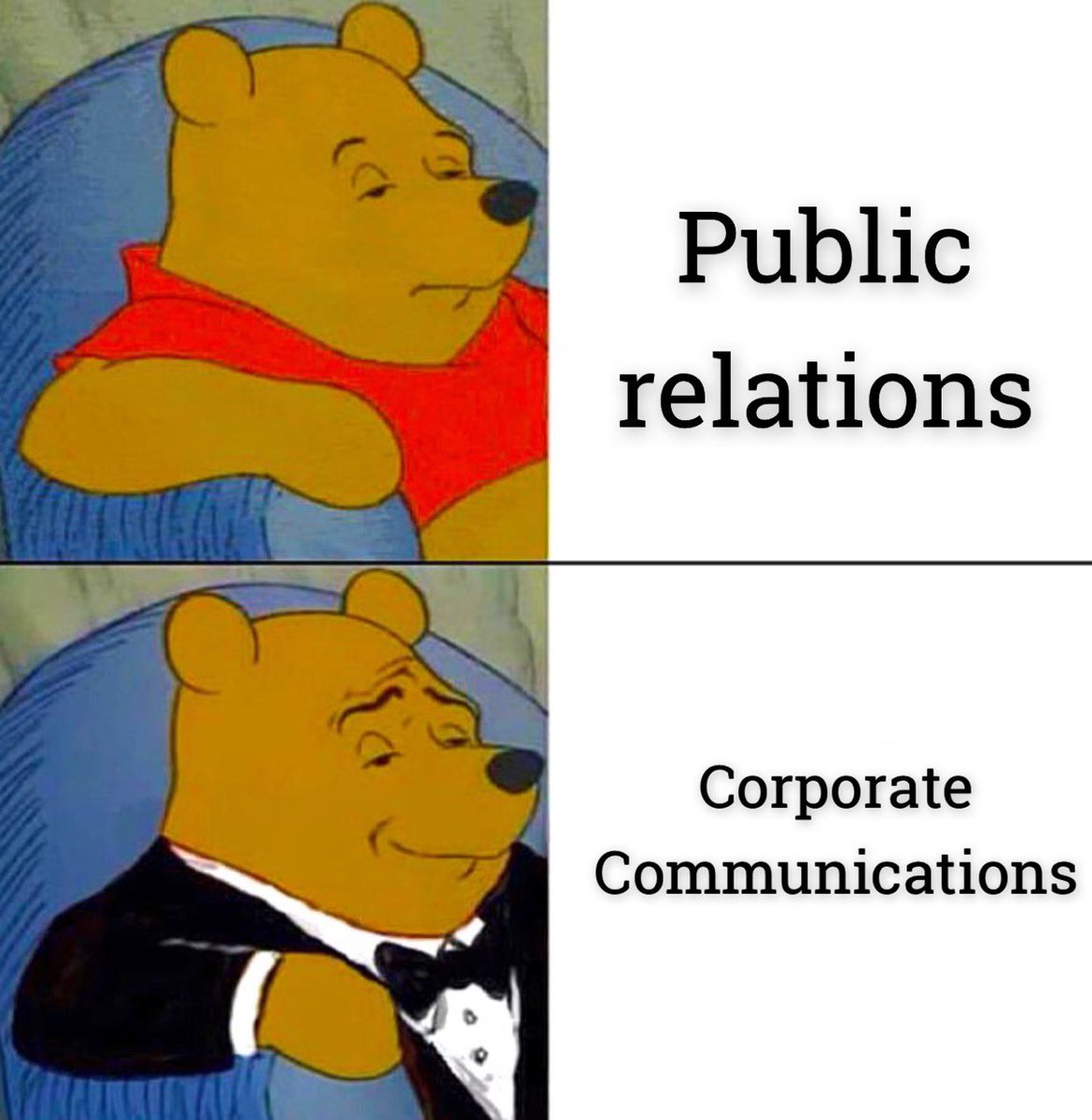Names are different, meaning same.

#publicrelations #CorporateCommunications