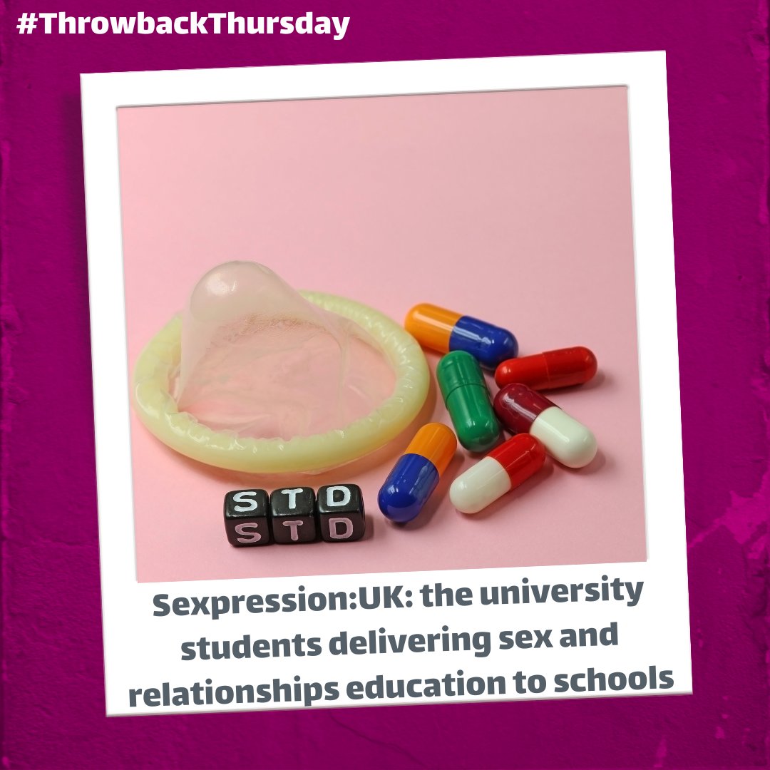 📚 Sexpression:UK: The university students delivering sex and relationships education to schools Check out today’s #ThrowbackThursday article from our archive: bmj.com/content/370/bm… #MedStudent #MedTwitter