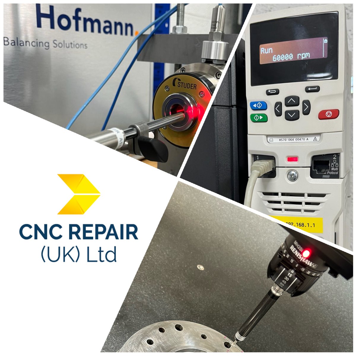 Our spindle building knowledge ensures your spindles always achieve excellent performance &amp; reliability. For details on how we can support your manufacturing, please visit: cncrepair.co.uk/spindlerepair
#spinderepair #spindlerepair #cncrepairukltdspindlerepair