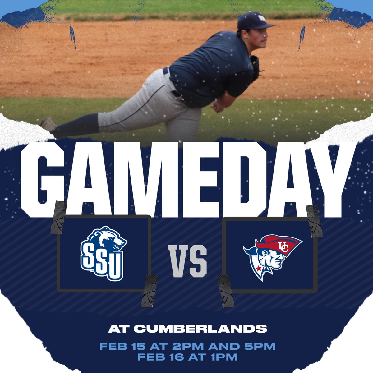 SSUBears's tweet photo. It's GAMEDAY! Shawnee State takes on No. 8 Cumberlands (Ky.) in Williamsburg, Ky. in a nonconference doubleheader against an old Mid-South Conference foe.

Follow along for updates! https://t.co/GauOs2mvER