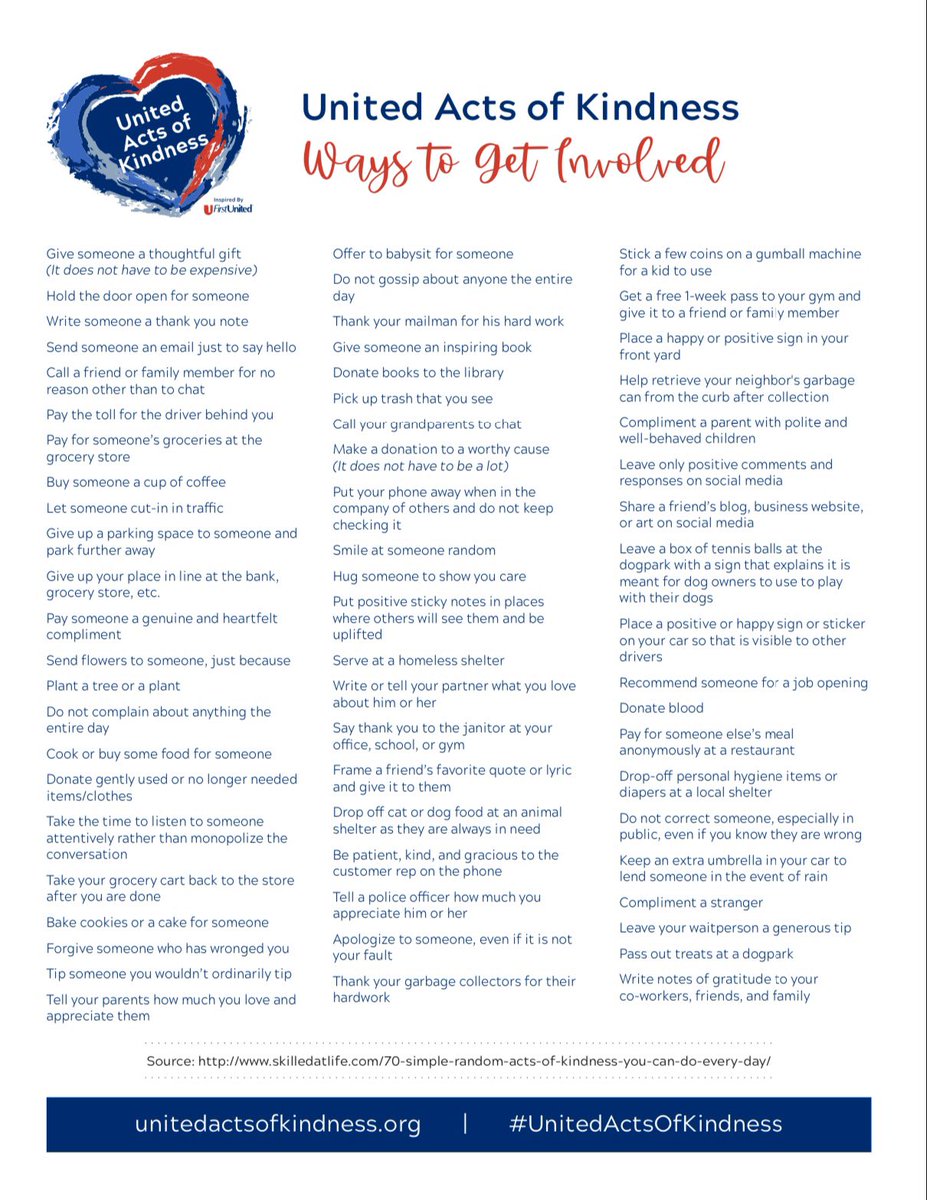 February is kindness month and First United Bank is gearing up for one of the most impactful events of the year. United Acts of Kindness Day! Join hands with First United this FEBRUARY 16th as they set out to share 350,000 acts of kindness in one single day!