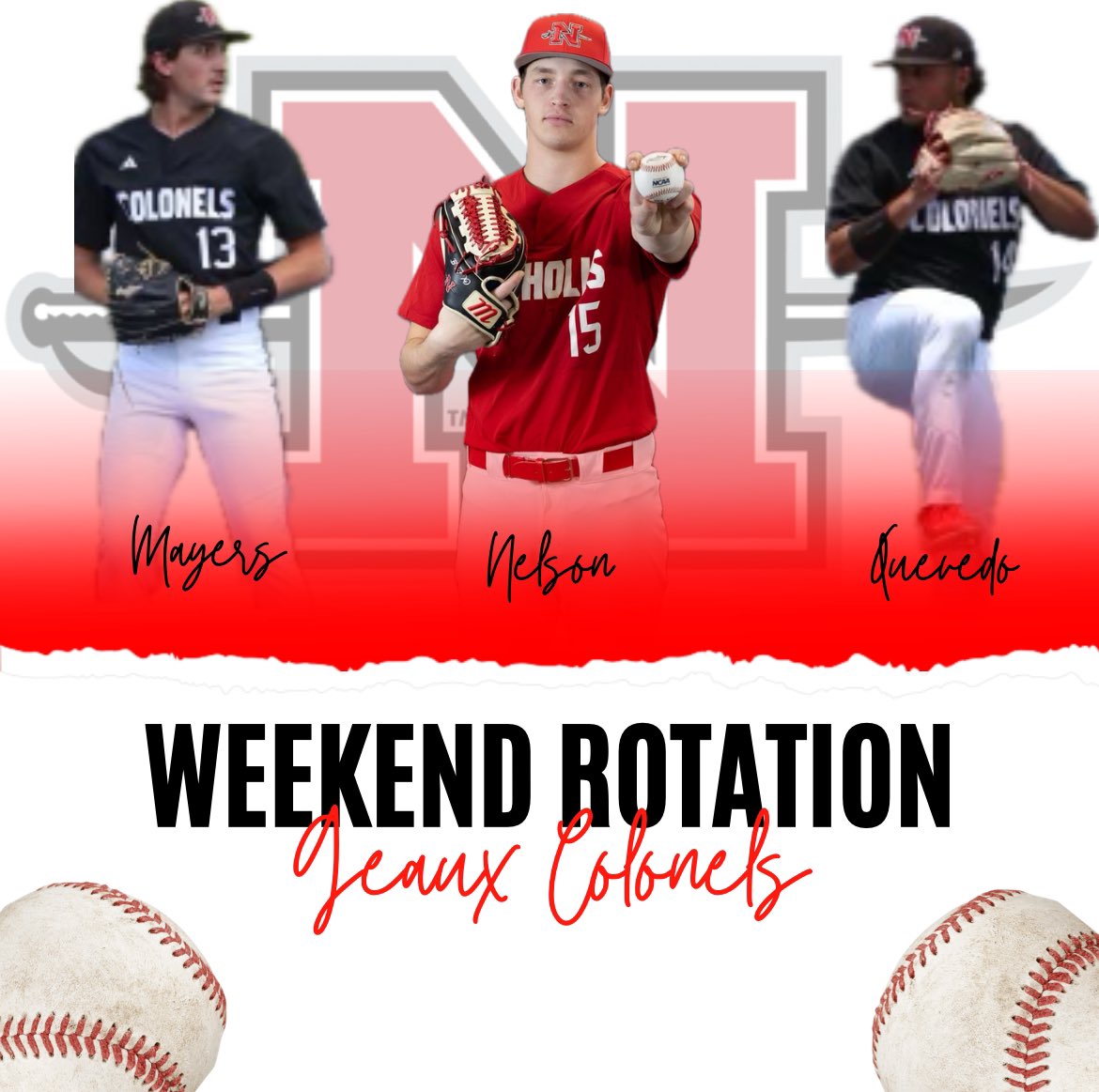 Nicholls Baseball tweet media