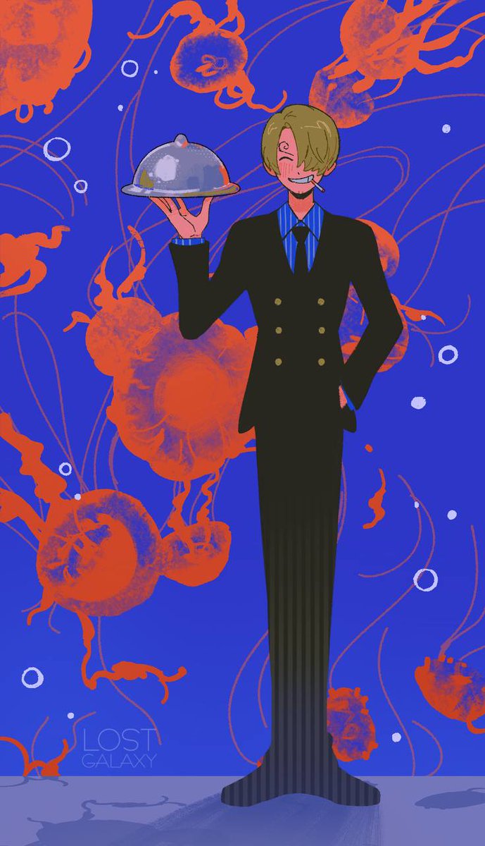 dinner's ready 🍽
#onepiece #sanji