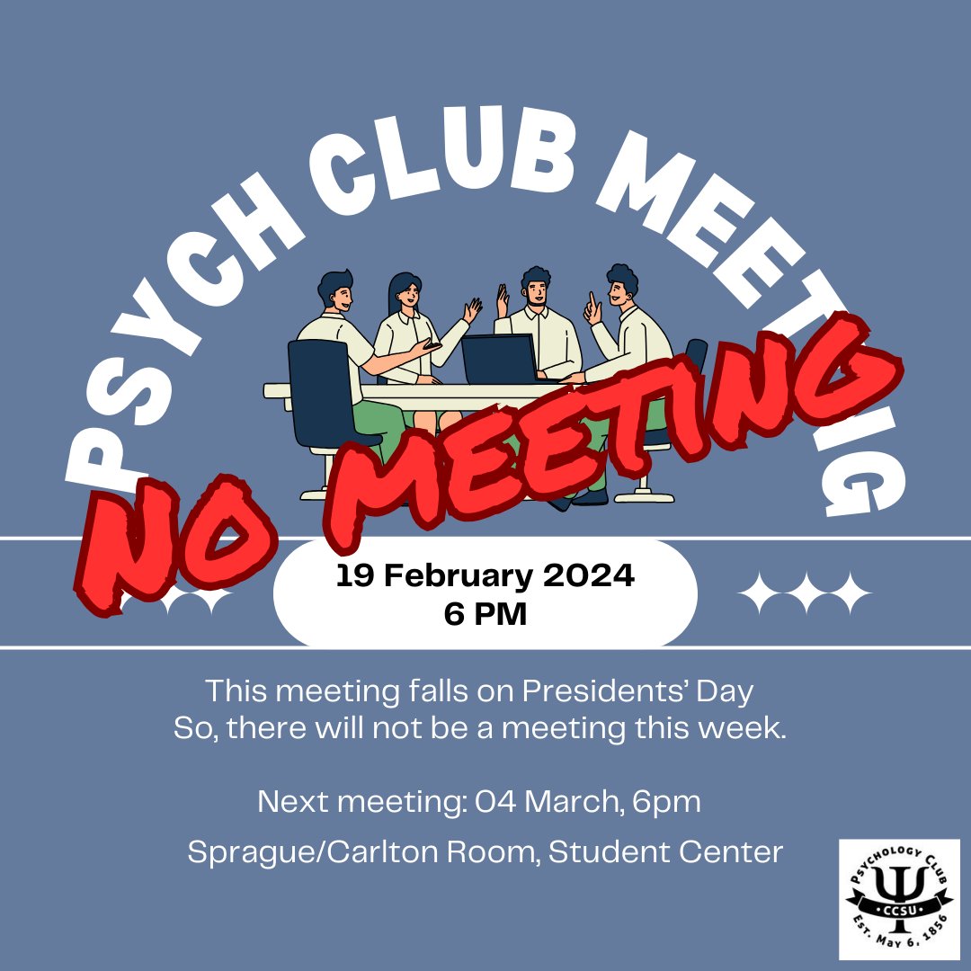 CCSUPsychClub's tweet photo. https://t.co/GHliQCjLsD