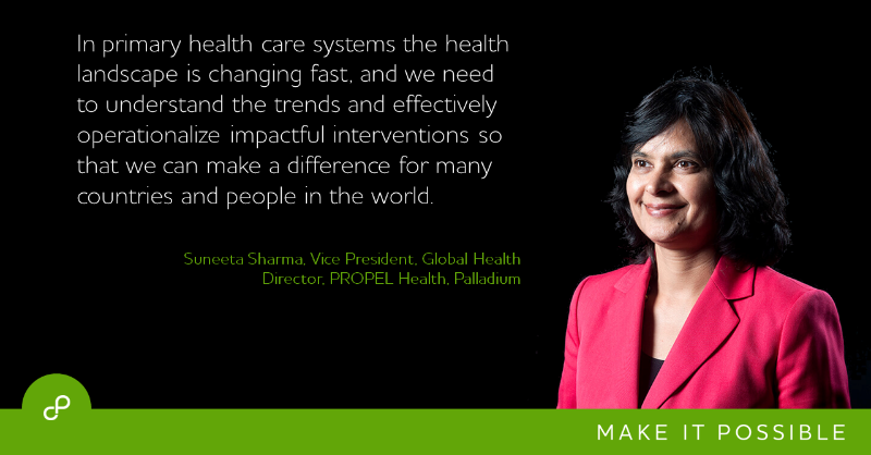 PalladiumImpact's tweet photo. Leveraging game-changing trends provides an opportunity for countries to reinvigorate their #PHC agenda and catalyse change. Learn from our experts and Uganda's experience in this webinar: