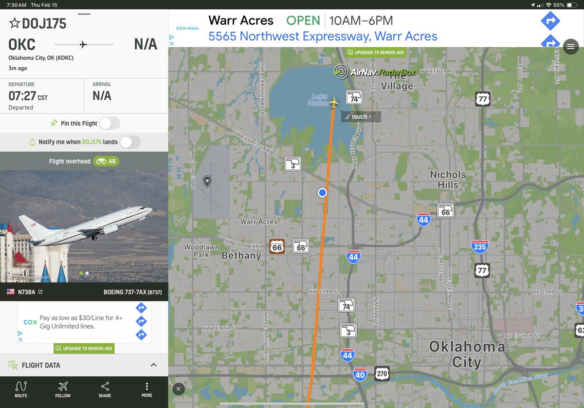 tonym86's tweet image. My house just got buzzed by Con Air…..#flighttracking @RadarBoxCom