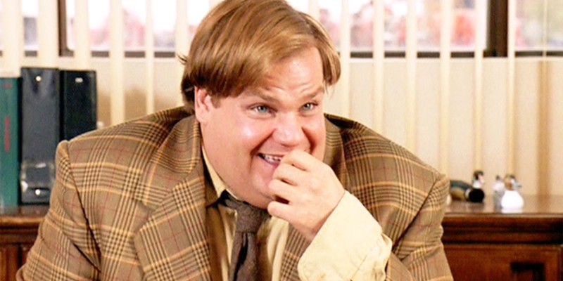 HOMAGE's tweet photo. Comedy legend, Chris Farley, would have been 60 today. Pay homage to the man with the van down by the river.

What’s your favorite Farley skit or movie? https://t.co/3Gjn15icCb