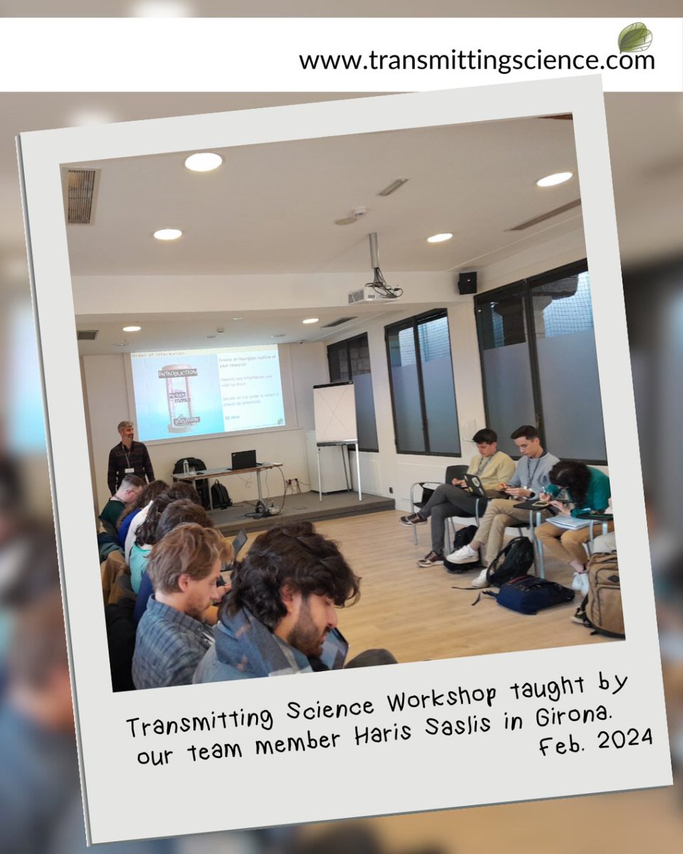 TransmitScience's tweet photo. We're thrilled about the incredible benefits of online courses, but we're also over the moon with the opportunity to meet in person at our upcoming face-to-face workshops, especially in this opportunity with @sirisAcademic https://t.co/q9k8Qm27zt