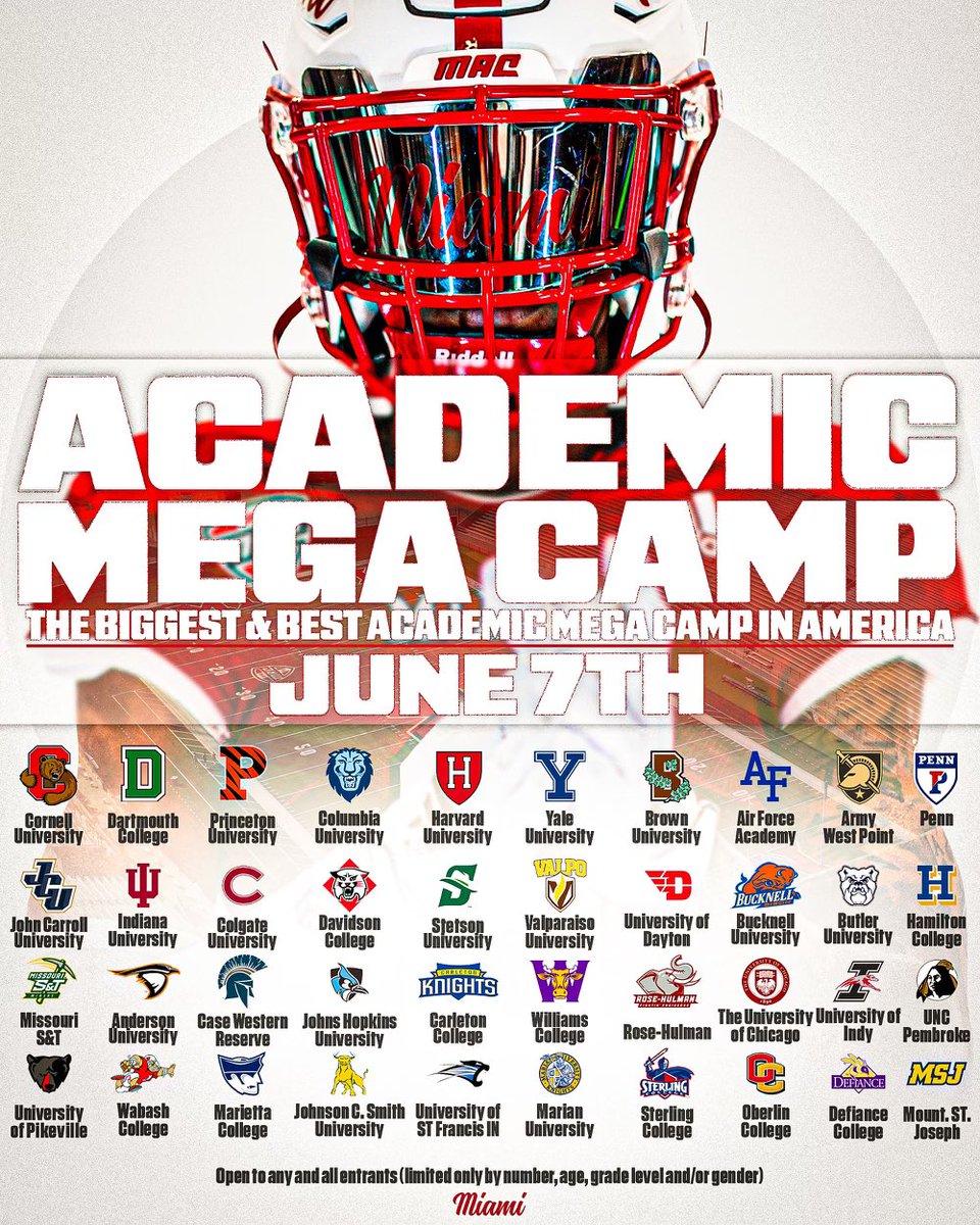 Imgarretthagan's tweet image. Thanks for the invite! @CoadyKeller1 @RedHawksRecruit @MiamiOHFootball @CSmithScout @coach_wwright @NCSA_Football