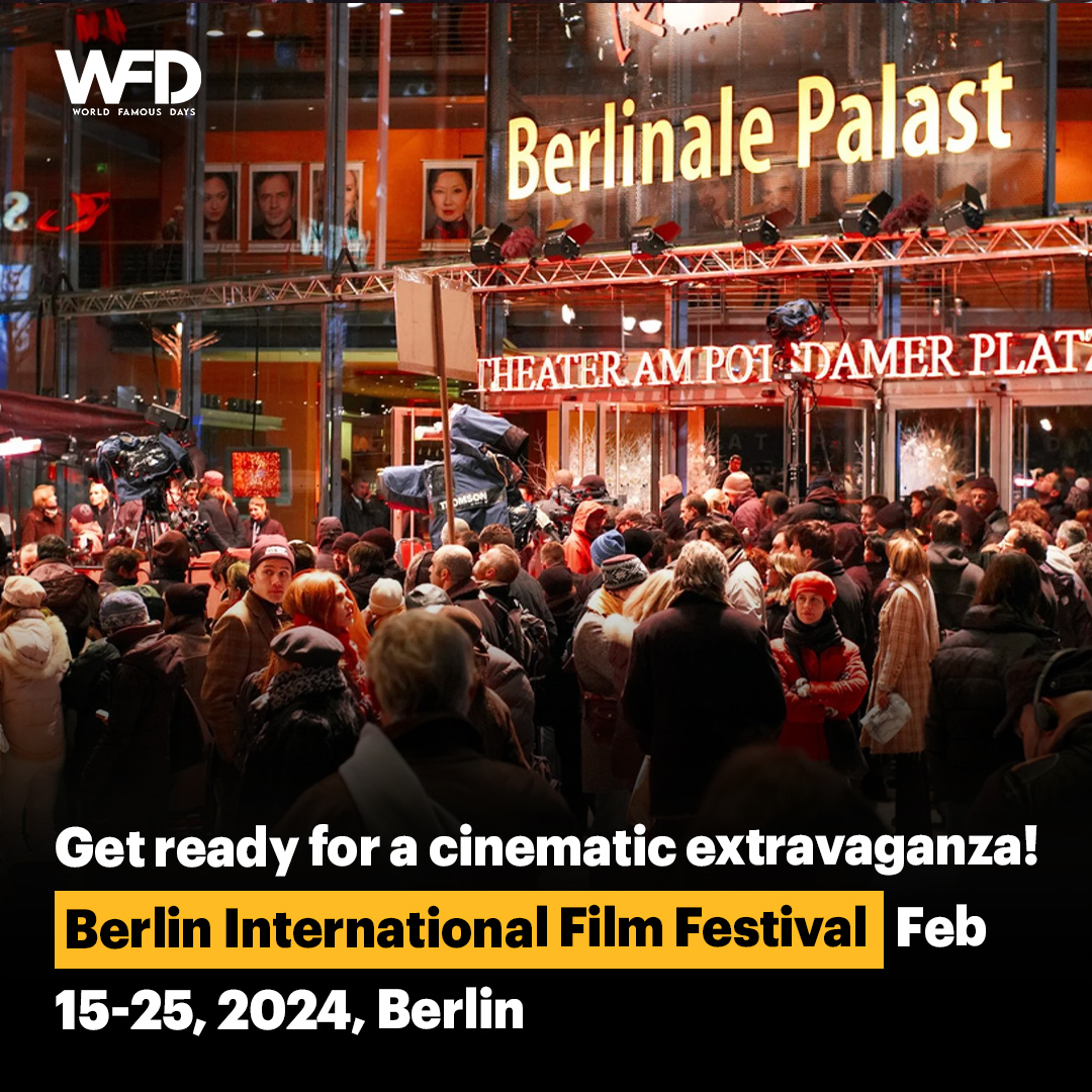 worldfamousdays's tweet photo. Experience a captivating celebration of global storytelling and artistic brilliance at the Berlin International Film Festival, taking place from Feb 15-25, 2024, in Berlin. 

#berlinfilmfestival #Berlinale2024 #Berlinale #Berlinale2024 https://t.co/sdtI1SljFu
