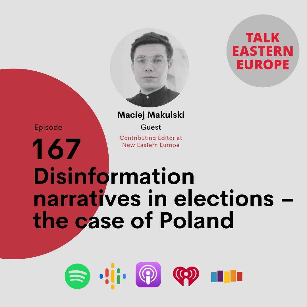 Latest episode of Talk Eastern Europe is out!

In this episode Adam, Nina and Alexandra discuss some of the latest news developments in Hungary, Czech Republic, Kosovo, Ukraine and Russia.

Later Nina and Adam are joined by Maciej Makulski – a contributing editor with New Eastern