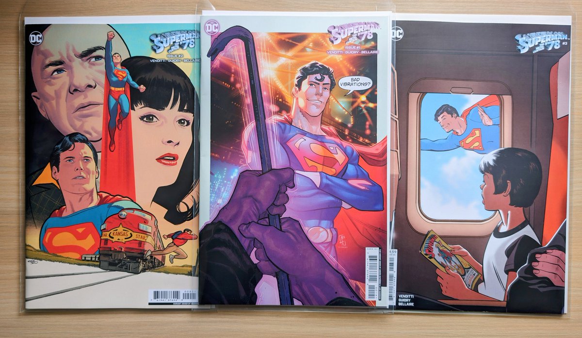 I enjoyed the Superman 78 graphic novel a lot so decided to follow it on with the comics 🤓 Fun times ahead

#superman78