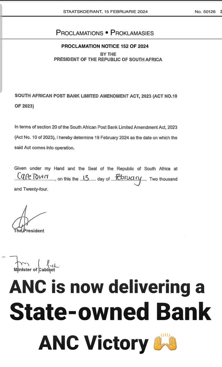 ANC SECRETARY GENERAL | Fikile Mbalula tweet media