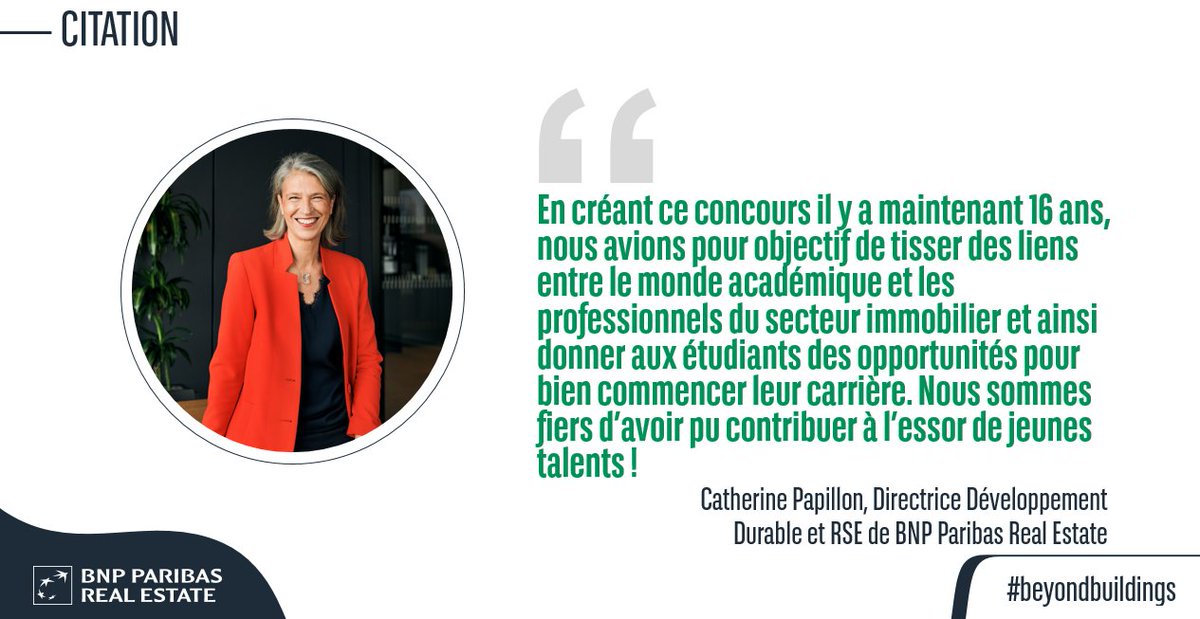 📰 BNP Paribas Real Estate, associé à @SNCFimmobilier et @icfhabitat, présente les deux projets lauréats de la 16e édition du Prix des espoirs de l'architecture. #BeyondBuildings ➡️ spkl.io/60104xE9Y