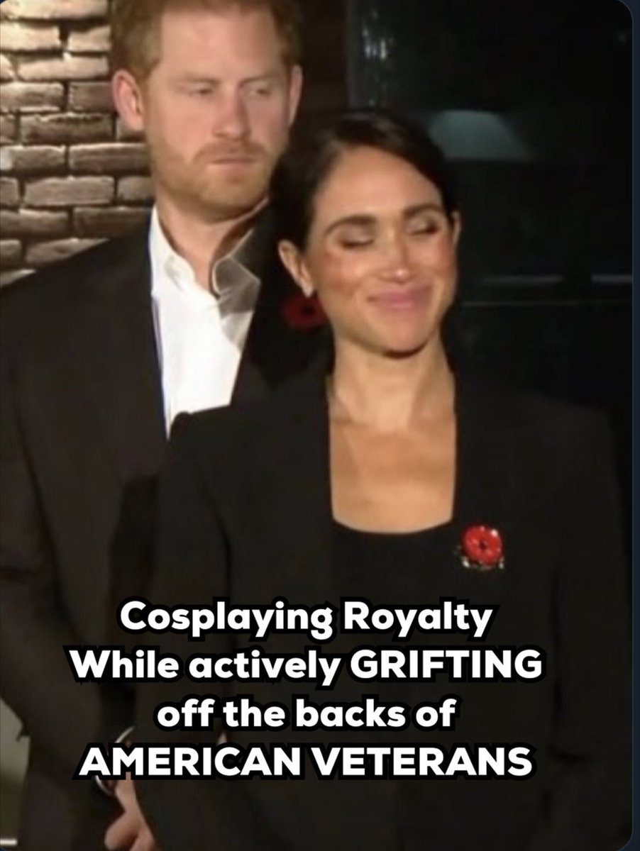 AlisonComollat1's tweet photo. @Glaziang #FOMeghanMarkle #FOHarry #respectforveterans https://t.co/20C4SX9igK