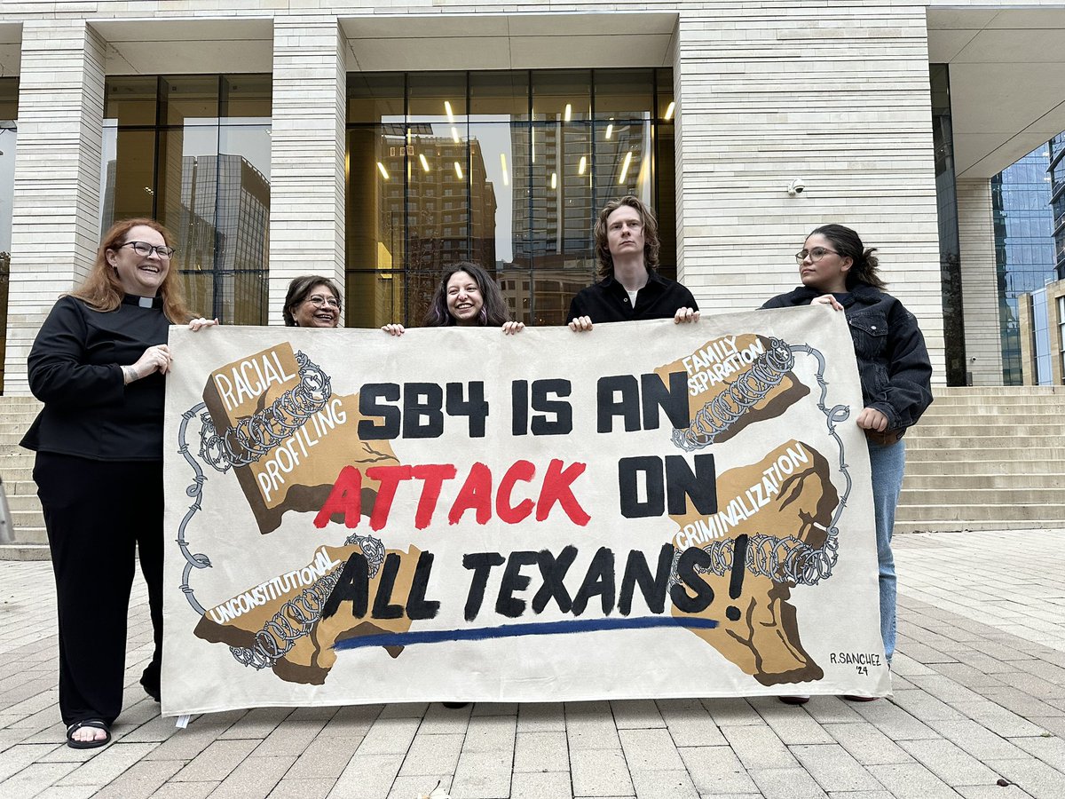 Good morning from the federal courthouse in Austin, where a coalition of immigrant-rights groups will try to convince a federal judge that a Texas law authorizing a judge or magistrate to order a migrant to return to Mexico, regardless of their nationality, is unconstitutional.