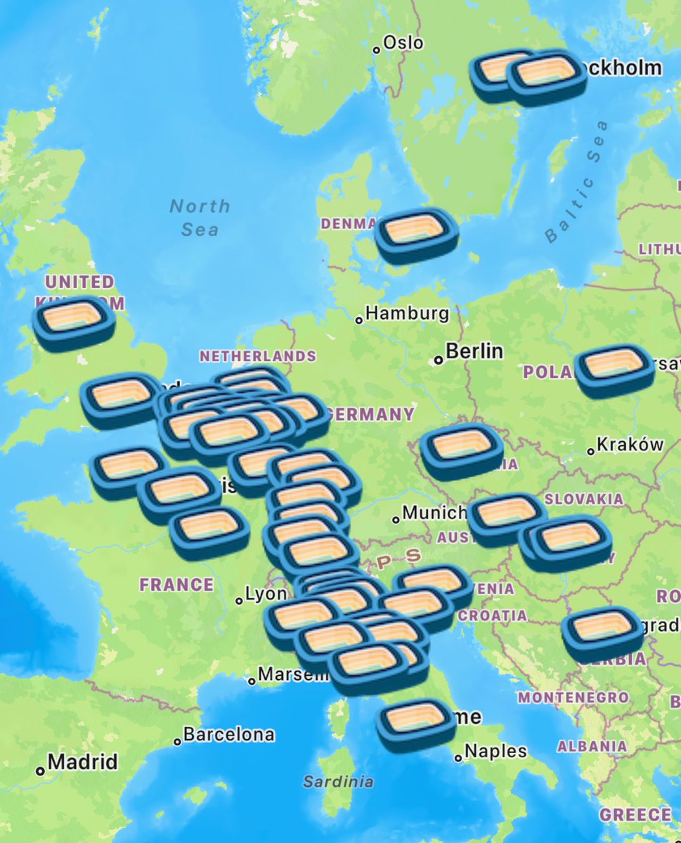 It wasn’t that hard to convince <a href="/LexouThirteen/">Lexou</a> to come with me to the stadium whenever we visit a place.

She has 86 matches in 69 stadiums and 14 countries 🏟️❤️🍻