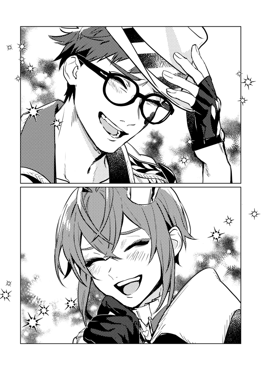 ♣️🌹好きエピソード…オーバーブロットして暗闇に沈む🌹を引き戻す♣️の声だとか、暴君だったはずの🌹の失態に笑っちゃう♣️とそれにつられるように笑っちゃう🌹だとか、🌹を助けて怪我した♣️とその心配をする🌹だとか……このあたり何回咀嚼したかわからないな…君たちは充分に大事な存在だよ…… 
