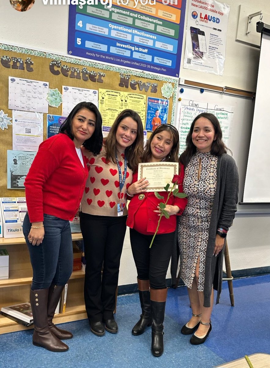 Another successful culmination of parent ESL classes. Proud of the parents who are committed to learning English, and who are creating networks of support for one another. Your child's success starts with you! #weareSylvanPark @LASchoolsNorth @LASchools @MsDamonte @LAUSDfamilies