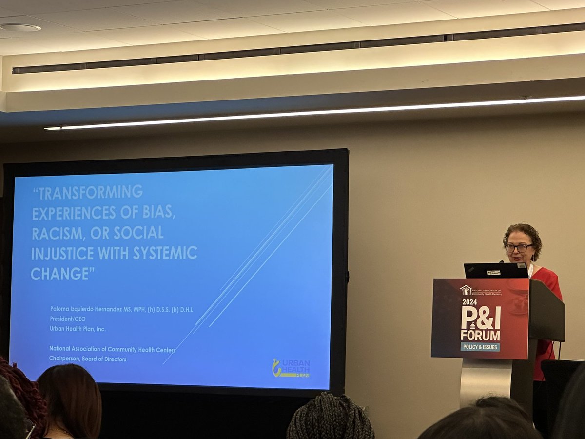 “Lessons Learned in moving forward - be present, learn to say yes - to open doors, let your voice be heard, volunteer, meet everyone and put yourself in uncomfortable positions. Life puts you in positions that you CAN handle.” <a href="/NACHC/">NACHC</a> Board Chair Paloma Hernandez at #PIForum24