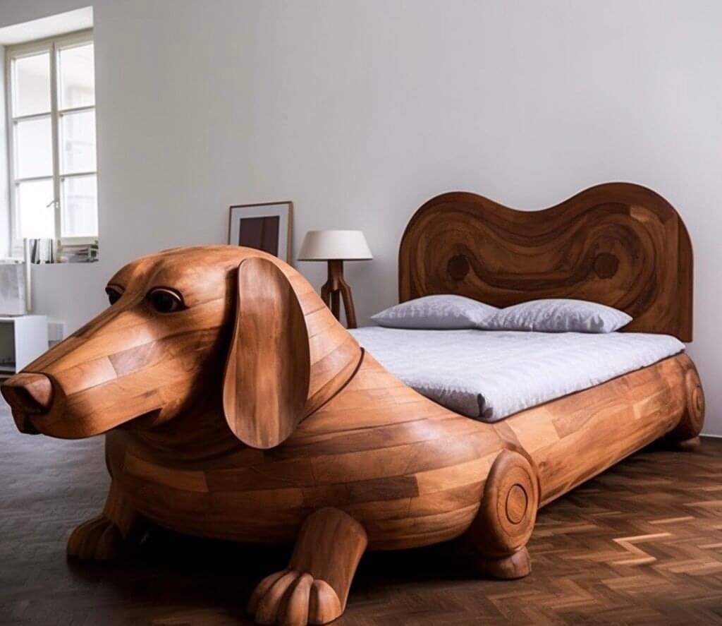 AprilMonterosa's tweet photo. I loved my #ValentinesDay gift! It wasn't this bed, but maybe I'll get it for Christmas. ๐ ๐คฃ #Razoo #Dachshund #Pets https://t.co/ZT5weM1TWW