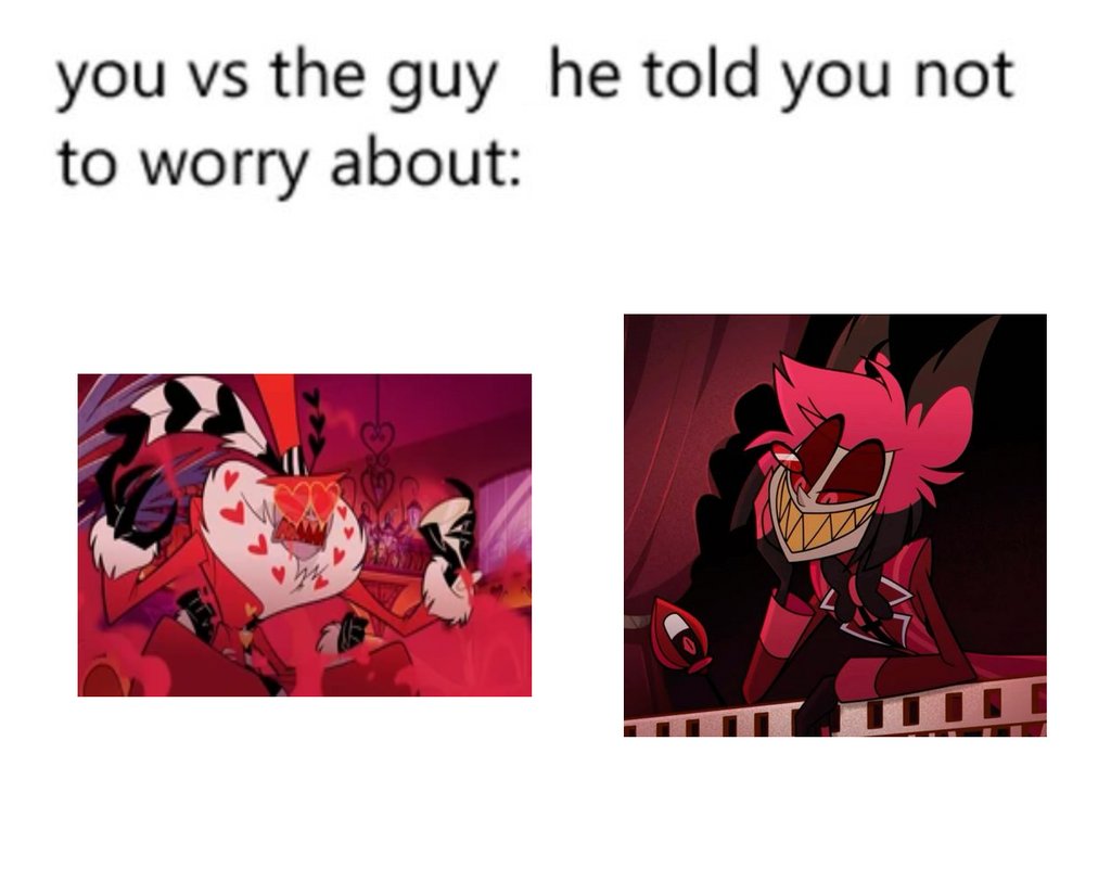 I don't know why, but I wanted to make this joke Posted by: lokithetricksterclod Source: reddit.com/r/HazbinHotelM…