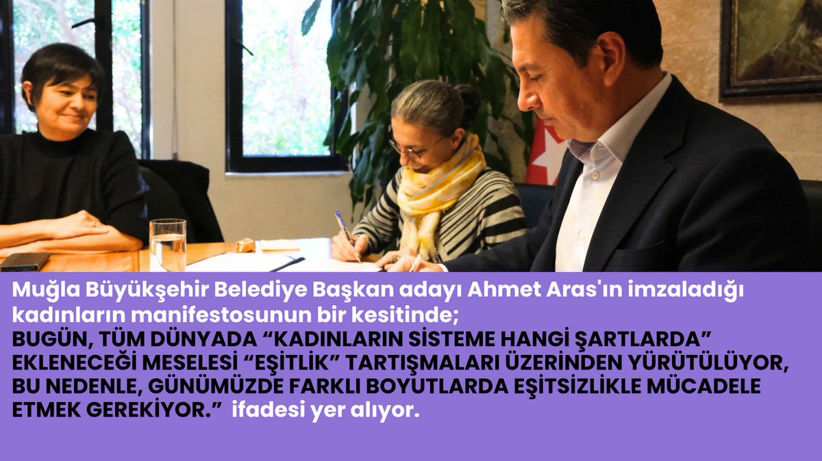 BodrumKadin's tweet image. Muğla Büyükşehir Belediye Başkan Adayı Ahmet Aras 2024 MUĞLA YEREL SEÇİM MANİFESTOSU'NU imzaladı. @ahmetarasbodrum @ahmetarasint @muglabsb @bodrumkadin @kadinkoalisyonu
@KSDM_Kurultayi
@KBGuclu @tkdfederasyon