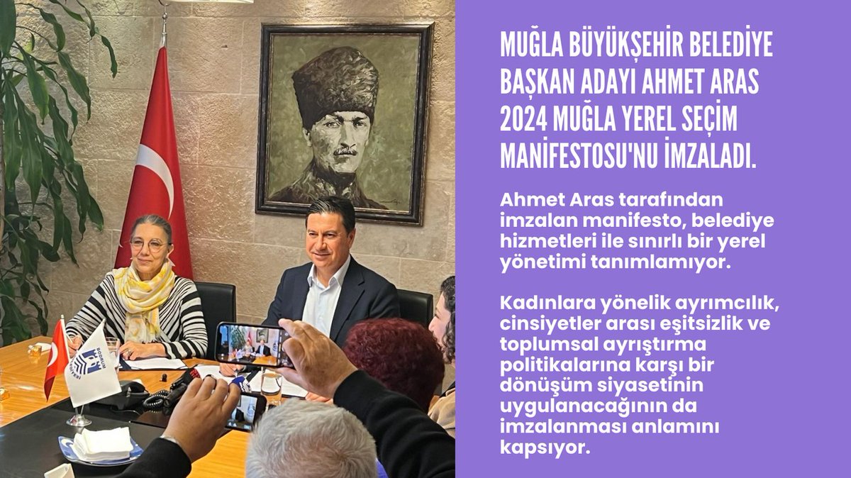 BodrumKadin's tweet image. Muğla Büyükşehir Belediye Başkan Adayı Ahmet Aras 2024 MUĞLA YEREL SEÇİM MANİFESTOSU'NU imzaladı. @ahmetarasbodrum @ahmetarasint @muglabsb @bodrumkadin @kadinkoalisyonu
@KSDM_Kurultayi
@KBGuclu @tkdfederasyon