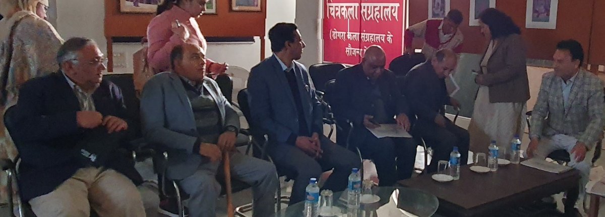 diprjk's tweet photo. Principal Secretary, Culture,
Sh. Suresh Kumar Gupta reviewed functioning of Kala Kendra in Jammu; pitched for developing Kala Kendra, Jammu, as a vibrant centre for preserving and promoting the rich cultural heritage of Jammu and Kashmir by putting in place the requisite infrastructure and logistics.
#ViksitBharatViksitJammuKashmir 
@OfficeOfLGJandK