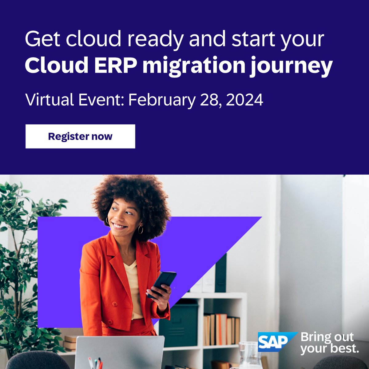 giselapicaro's tweet image. Must-Attend Virtual Event: Rise into the Future !!

Get practical steps and a tailored journey complete with financial incentives, a self-guided experience, and services from SAP February 28 event.

Register here: 
imsap.co/6016VfTIr

#RISEwithSAP #CustomerEvolution